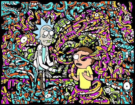 Rick and Morty Psychedelic Wallpapers - 4k, HD Rick and Morty ...