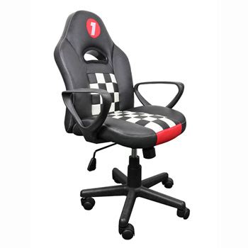 Neo Panda Kids Gaming Chair in Black/White/Red Suitable for Home ...