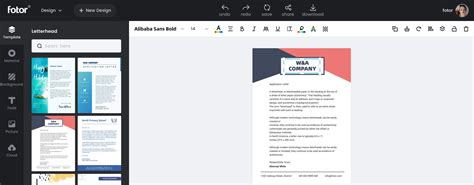 Letterhead Maker – Create Custom Letterhead Designs Online | Fotor