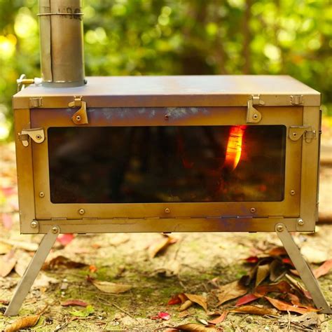 Pomoly A camping titanium stove | Tent stove, Winter camping, Stoves for sale