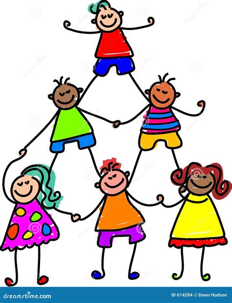 Teamwork Kids Stock Images - Image: 614204