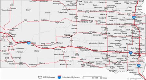 Map Of north Dakota south Dakota and Minnesota | secretmuseum