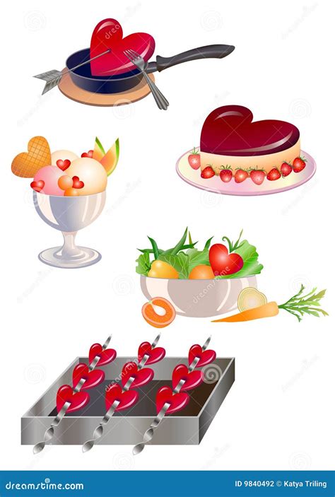 Funky food stock vector. Illustration of event, kitchen - 9840492