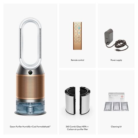 Dyson - Purifier Humidify + Cool Formaldehyde - PH04 - White/Gold - Sansujyuku