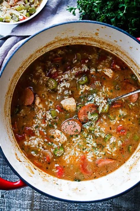 Cajun Chicken and Sausage Gumbo Recipe | Easy Gumbo Recipe