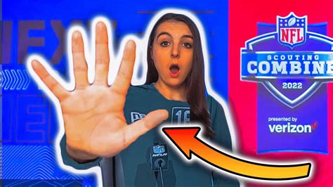 I Did The NFL Combine Hand Size Test | Are My Hands Bigger Than Kenny ...