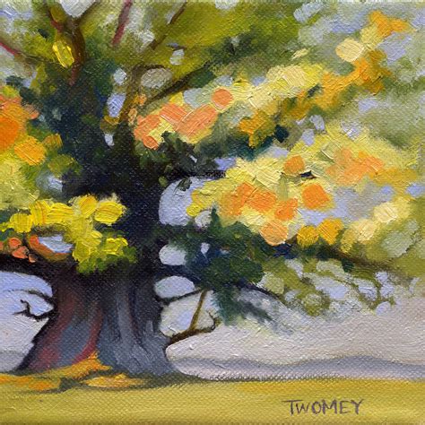 Oak Tree Oil Painting Digital Print Landscape Painter | Etsy