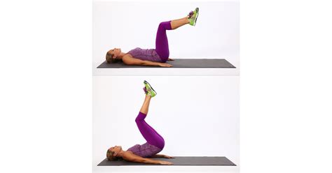 Reverse Crunch | Crunch Challenge | POPSUGAR Fitness Photo 4