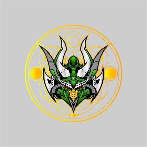 Premium Vector | Robot head logo