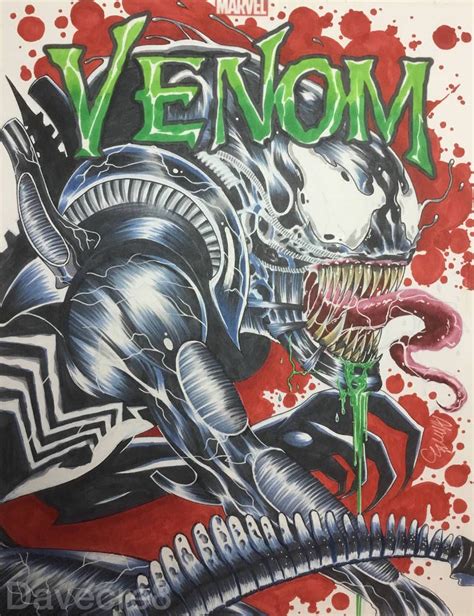 Venom / Xenomorph by daveracer on DeviantArt