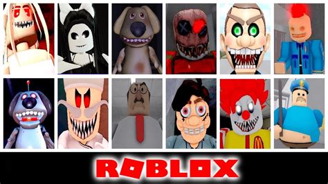 Roblox Escape Scary Obby Remix All Jumpscares Update - YouTube