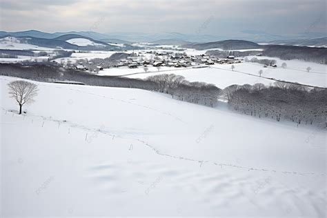 Snow On The Ground Background, Gangwon Do, Winter, High Resolution ...