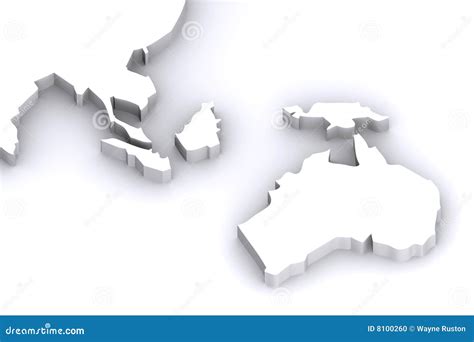 Japan / Australia Map stock illustration. Illustration of japan - 8100260