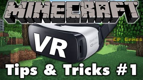 Minecraft VR | TIPS & TRICKS! #1| Samsung Gear VR Gameplay - YouTube