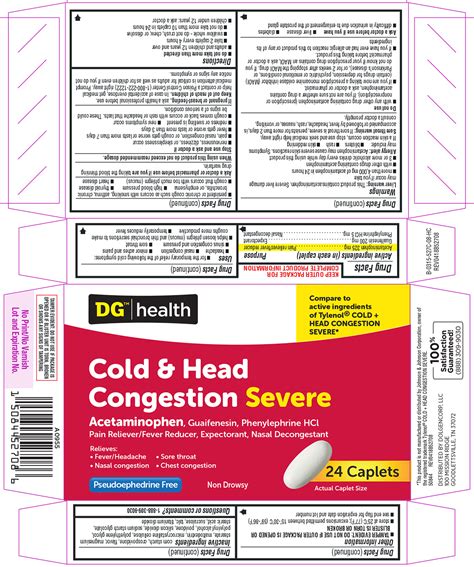 NDC 55910-927 Cold And Head Congestion Severe Tablet, Film Coated Oral