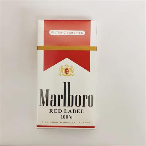 MARLBORO RED LABEL 100 - Martin & Snyder Product Sales