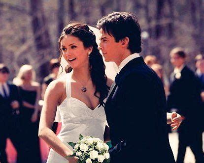 Wedding of Damon Salvatore and Elena Gilbert I The Vampire Diaries Vampire Diaries Costume ...