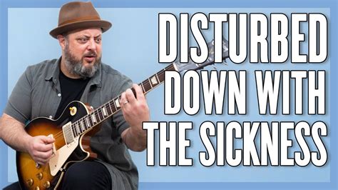 Disturbed Down with the Sickness Guitar Lesson + Tutorial - YouTube