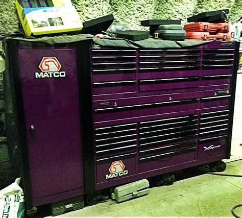 Toolbox of the Day: Purple Rain. | Tool box storage, Custom tool boxes, Pink tools