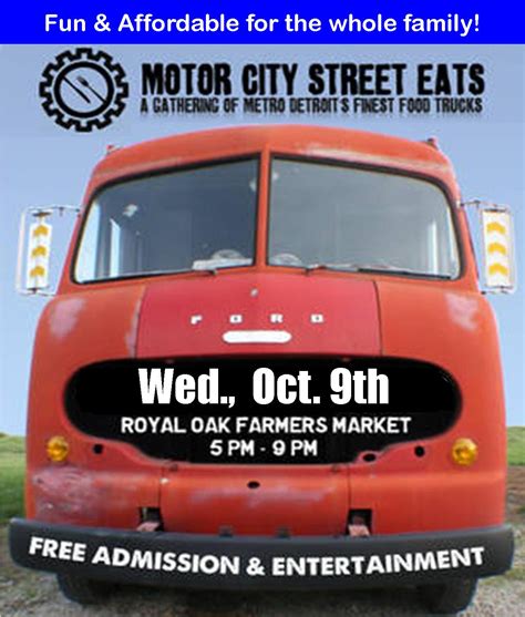 Food Truck Rally at Royal Oak Farmers Market Wednesday | Royal Oak, MI Patch