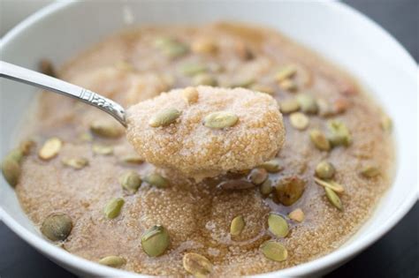 Amaranth Porridge with Pepitas | Lefty Spoon