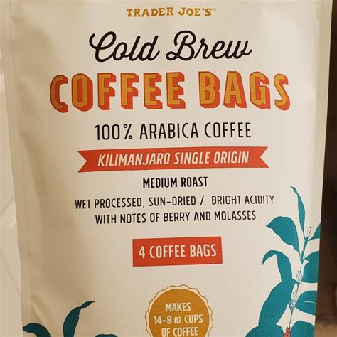 Trader Joe's Cold Brew Coffee Bags Reviews | abillion