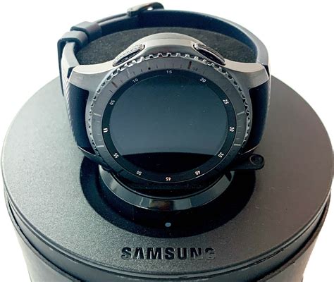 Samsung Gear S3 Frontier Smart Watch SM-R760 46mm Bluetooth WiFi - Dark ...