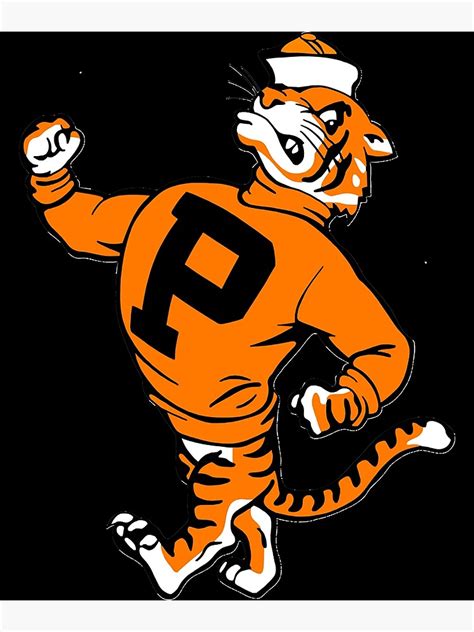 "Princeton University Tiger Mascot Classic" Poster for Sale by liannejymargare | Redbubble