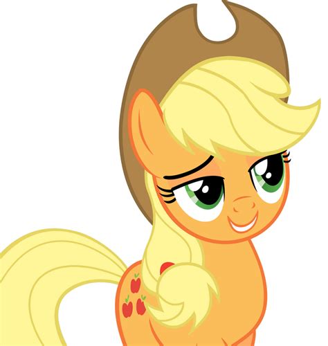 Applejack Smiling by SLB94 on DeviantArt