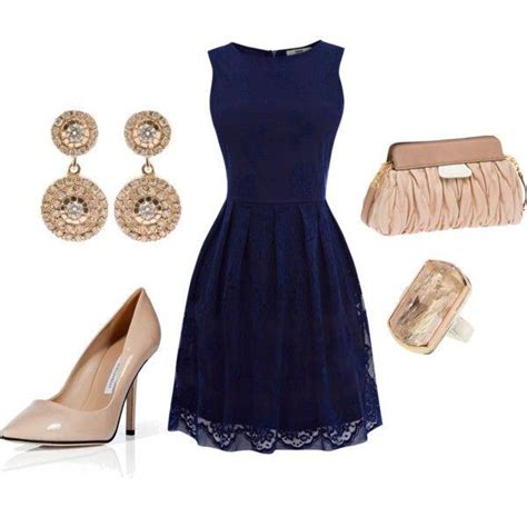 15 ways to wear a navy dress outfit and what accessories to choose ...