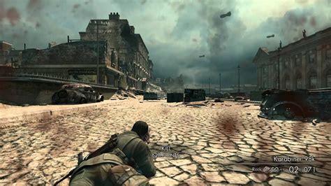 Sniper Elite V2 Gameplay - Perfect Sniping - YouTube