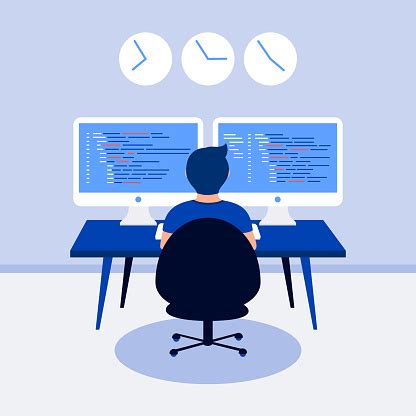 Programming Design Concept Stock Illustration - Download Image Now - iStock