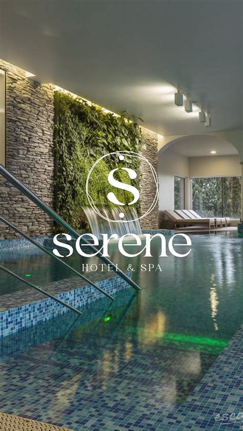 Serene spa hotel branding on Behance