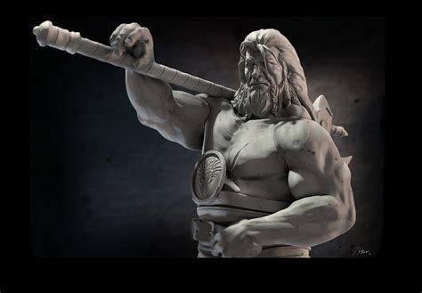 Barbarian (Diablo III ) - ZBrushCentral