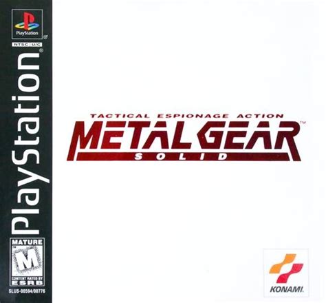 Metal Gear Solid Sony Playstation