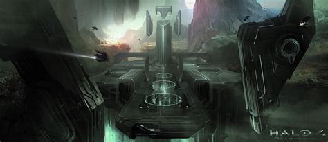 Halo 4 Concept Art by Goran Bukvic | Concept Art World