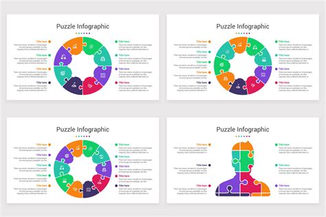 Puzzle Infographics PowerPoint Template | Nulivo Market