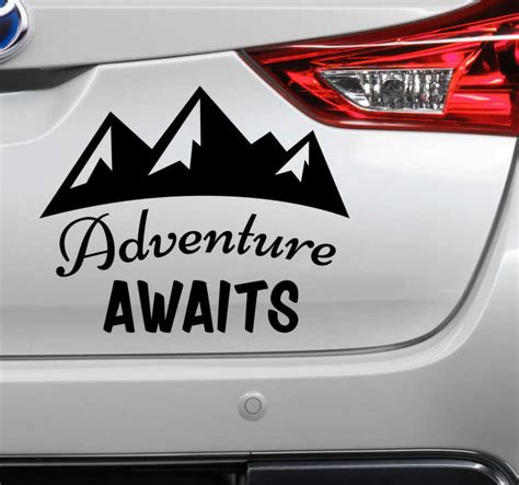 Adventure Car Decal - TenStickers