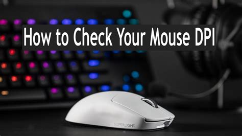 How to Check Mouse DPI | Test Mouse Sensitivity Online - YouTube