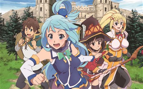 1080P, Anime, Aqua (KonoSuba), KonoSuba – God’s blessing on this ...