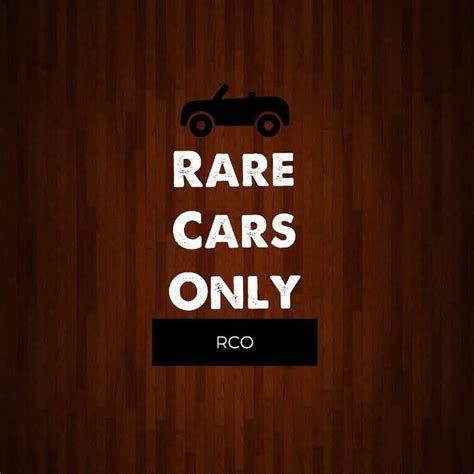 Rare Cars Only