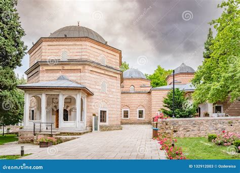 View of Shahzada(prince) Ahmed Tomb, Mausoleum in Bursa, Turkey Stock Image - Image of ...