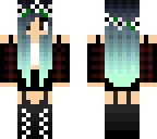 cute goth girl | Minecraft Skin