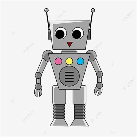 Robots PNG Transparent, Gray Robot Clip Art, Robot Clipart, Robot, Cartoon Robot PNG Image For ...