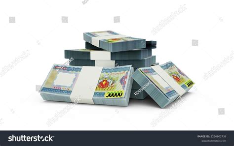 3d Rendering Stack Myanmar Kyat Notes Stock Illustration 2236802739 ...