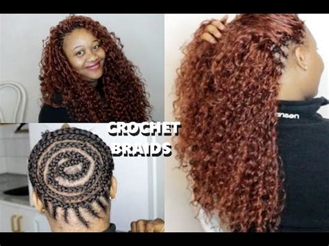 How To do Beautiful Crochet Braids // Ponytail - YouTube