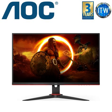 ITW AOC 24G2SPE 24" (1920x1080) FHD, 165Hz, IPS Gaming Monitor (24G2SPE) | Lazada PH