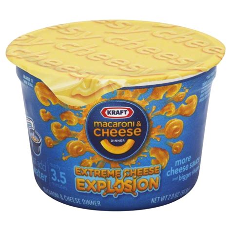 Kraft Macaroni & Cheese Extreme Cheese Explosion, 2.0 OZ - Walmart.com - Walmart.com