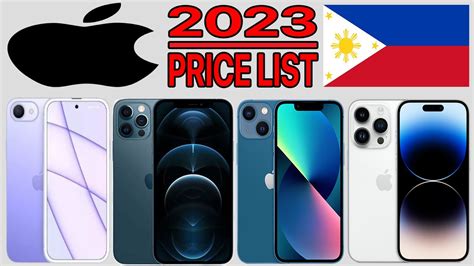 APPLE iPHONE PRICE LIST IN PHILIPPINES 2023 - YouTube