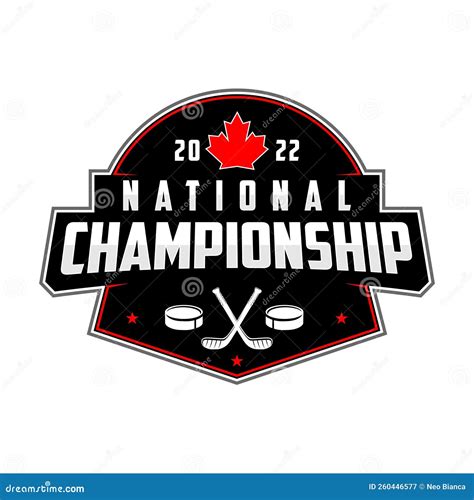 National Championship Logo Vector. Stock Vector - Illustration of ...